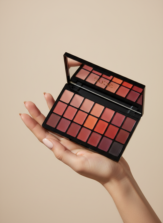 Miss Rose 15 Color Lipstick Matte Lip Cream Palette