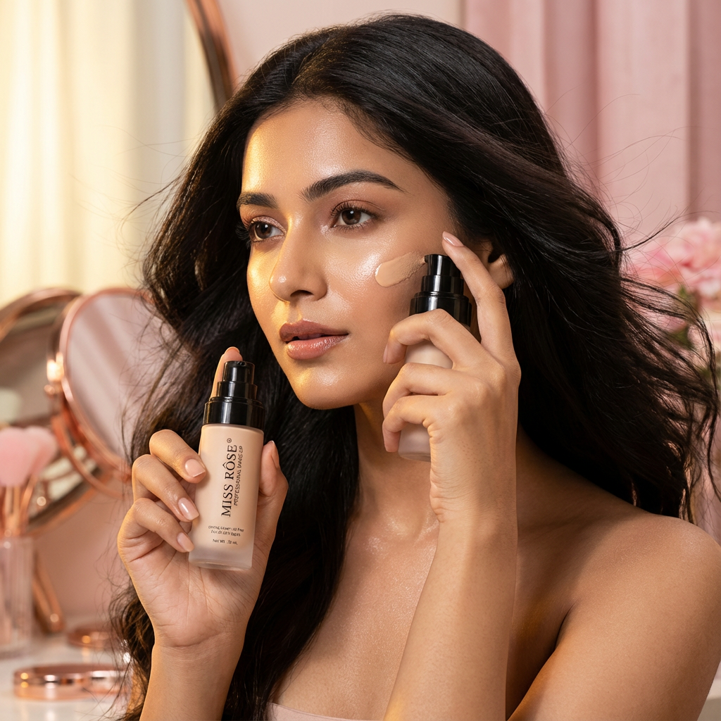 Miss Rose Silk Liquid Foundation