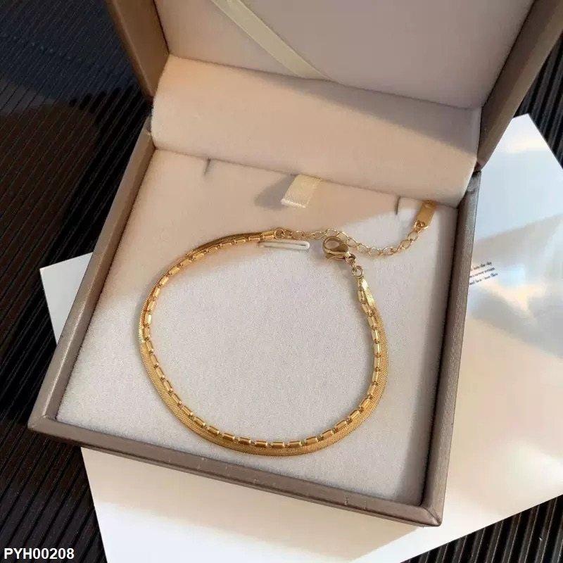 PYH00208 DGF Stainless Steel Plain Anklet Single - PYH