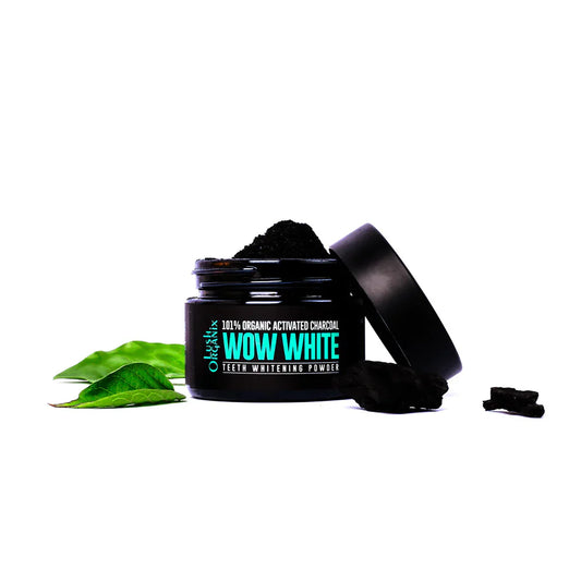 Wow White (Activated Charcoal Teeth Whitening Powder)